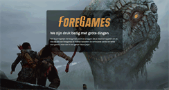 Desktop Screenshot of foregames.nl